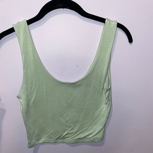 Light green tank top